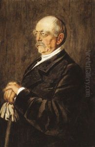 Bildnis Otto Furst Von Bismarck by Lenbach Franz Von