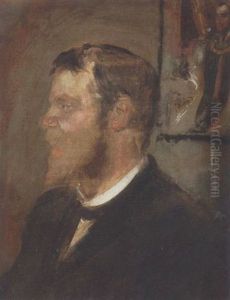 Bildnis Franz Von Lenbachs by Lenbach Franz Von