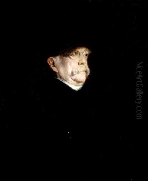 Portrait Des Fursten Bismarck Als Bruststuck - view 1