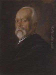 Portrat Adolf Thiems by Lenbach Franz Von