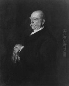 Bildnis Des Reichskanzlers Otto Furst Von Bismarck by Lenbach Franz Von