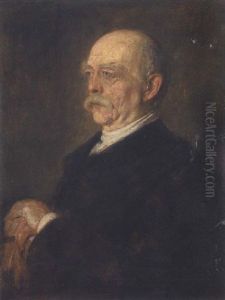Otto Furst Von Bismarck-schonhausen by Lenbach Franz Von