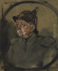 Portratstudie Otto Furst Bismarck