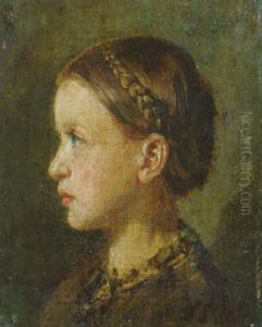 Kleines Madchen Miat Hochgestektem Zopf Kleines Madchen Miat Hochgestektem Zopf