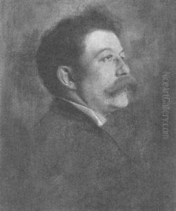 Bildnis Des Fursten Herbert Von Bismarck by Lenbach Franz Von