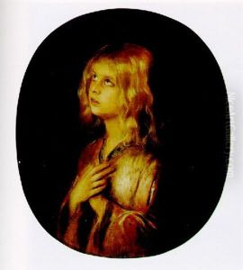 Marion Von Lenbach by Lenbach Franz Von