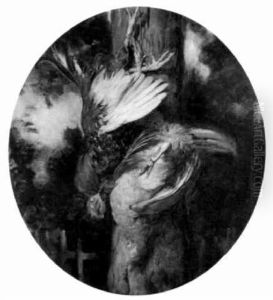 Jagdstilleben by Lenbach Franz Von