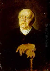 Portrait Of Furst Otto Von Bismarck