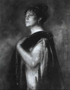 Bildnis Der Schauspielerin Clara Ziegler In Einem Rollenkost_m
