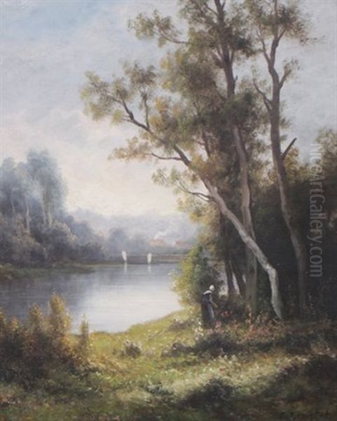 Classical River Scene - view 1