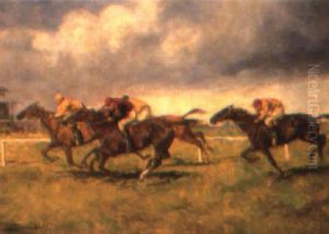 The Horse Race by Ede Lengyel-Reinfuss