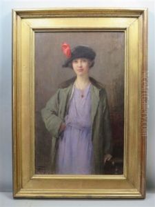 Portrait De Jeune Femme Au Chapeau Portrait De Jeune Femme Au Chapeau