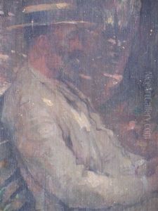 Portrait D'homme Sous Les Arbres Portrait D'homme Sous Les Arbres