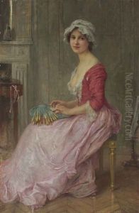 The Lace Maker by Charles Amable Lenoir