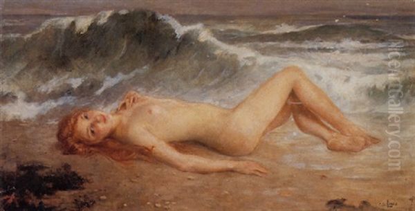 The Nude And The Wave - view 1
