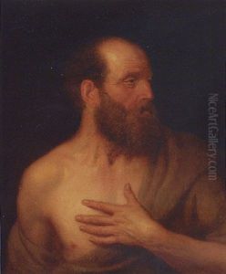 A Bearded Man As Hercules(?)