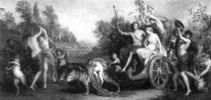 A Bacchanalian Procession by Andries Cornelis Lens