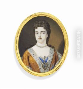 Queen Anne (1665-1714) by Bernard Lens III