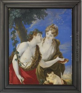 Bacchus And Ariadne by Bernard Lens III