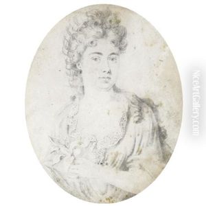 Portrait Of Sarah, Duchess Of Marlborough (1660-1744) by Bernard Lens III