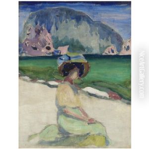 Woman By The Shore