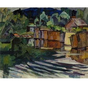 Lakeside by Aristarkh Vasilievic Lentulov