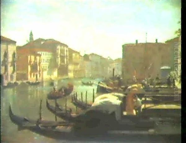 Canale Grande In Venedig. - view 1