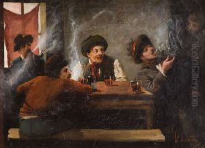 Generic Scene From The Inn by Stanislaw Lentz