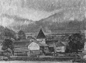 Schwalmer Dorflandschaft by Karl Lenz