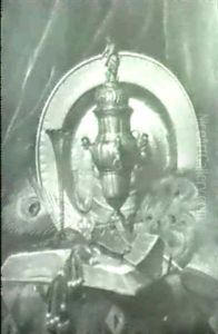 Stilleben Mit Pokal.