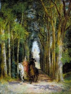 El Paseo De Los Amantes (lovers On Horseback)
