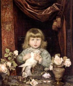 Nina Con Paloma (girl With A Dove)
