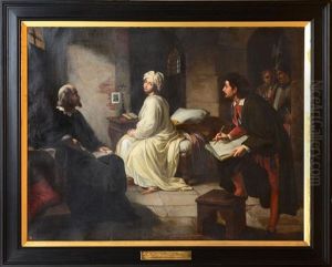 Beatrice Cenci Being Sketched By Guido Reni