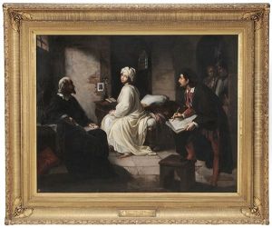 Beatrice Cenci Being Sketched By Guido Reni