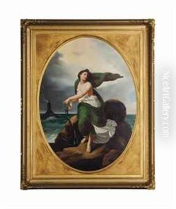Female Figure In A Landscape Female Figure In A Landscape