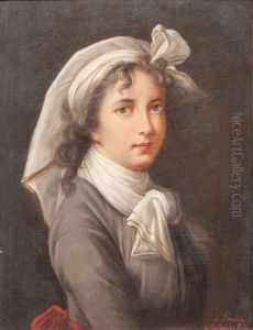 Damenportraits (after Raffaello Santi) (pair)