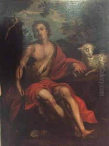 Saint Jean Baptiste by Jose (Jusepe) Leonardo de Chavier