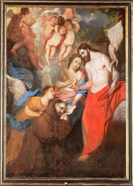 Le Christ Remettant Une Indulgence - view 1