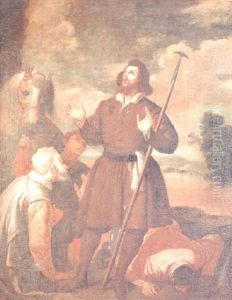 San Isidro by Jose (Jusepe) Leonardo de Chavier