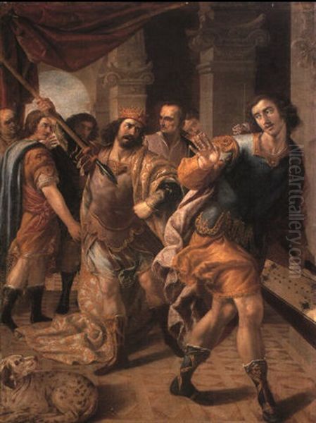 David Before Saul - view 1