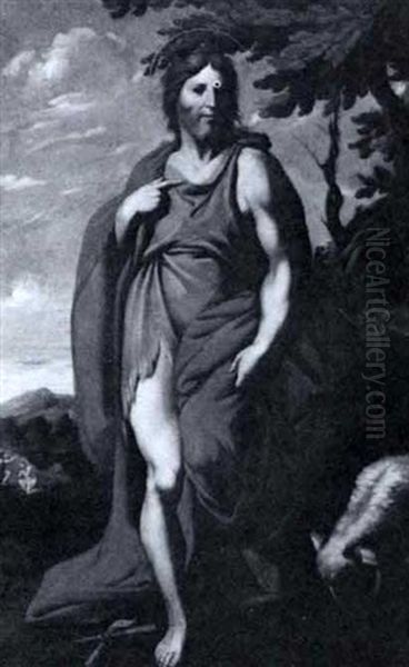 Saint John The Baptist Standing In A Landscape - view 1