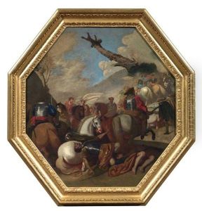 Battaglia Di Cavalleria by Andrea di Leone