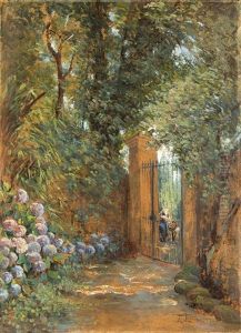 Vialetto Fiorito by Enrico della (Lionne) Leonessa