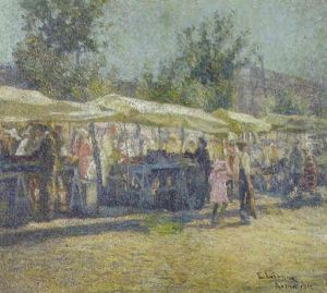 Al Mercato by Enrico della (Lionne) Leonessa