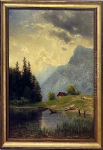 Sommerliches Seeufer, Wohl Im Riesengebirge