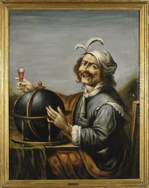 Democritus Ridens - view 1