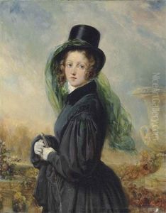 Le Depart Pour La Chasse by Francois Gabriel Guillaume Lepaulle