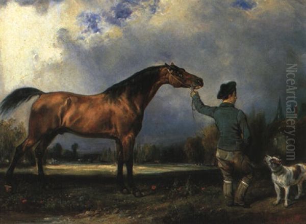 Cheval De Course Et Son Jockey - view 1