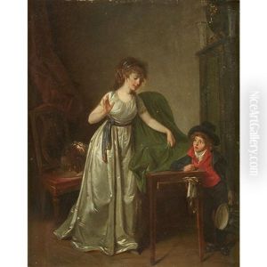 L'enfant Au Tambour by Charles Lepeintre