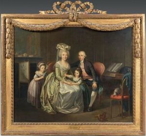 Portrait De Famille by Charles Lepeintre